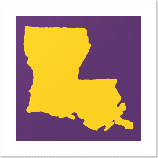 Purple & Gold Wall Art by HoustonFan